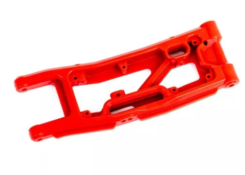 Nagy teherbírású bal hátsó lengőkar, piros, TRAXXAS Sledge