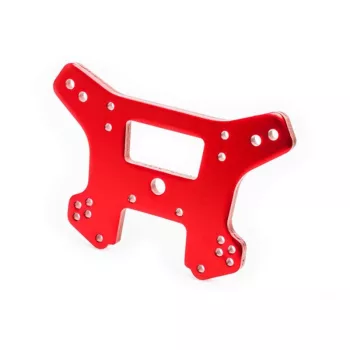   Első lengéscsillapító torony 6061-T6 alumínium piros TRAXXAS Sledge