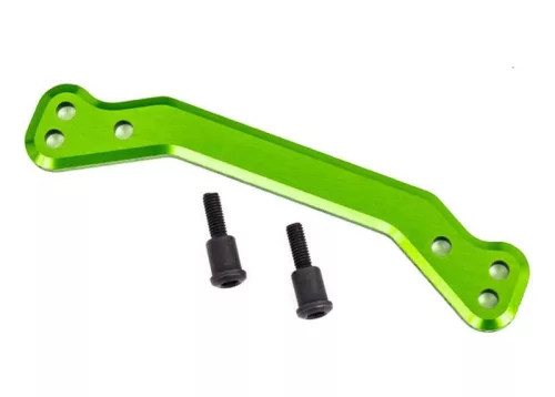 Kormánylap 6061-T6 alumínium zöld csavarokkal TRAXXAS Sledge