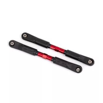   Első dőlésszög-összekötő rúd 7075-T6 alumínium piros 117mm elöl (2 db) TRAXXAS Sledge (gömbfejekkel)