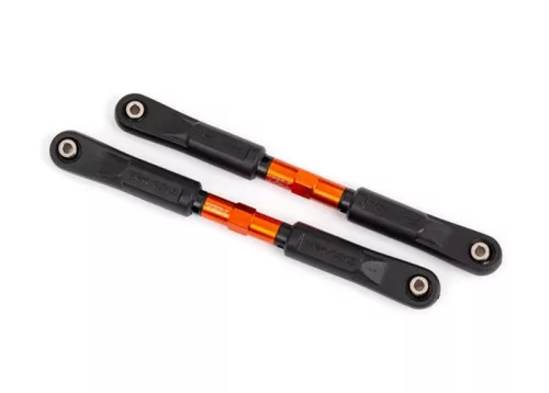 Első dőlésszög-összekötő rúd 7075-T6 alumínium narancs 117mm elöl (2 db) TRAXXAS Sledge (gömbfejekkel)