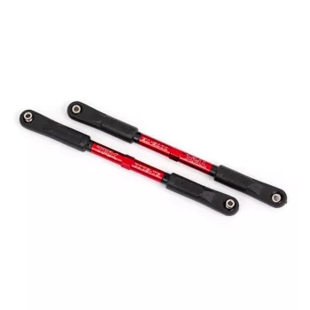   Hátsó dőlésszög állító rúd 7075-T6 alumínium piros 144mm (2 db) TRAXXAS Sledge (gömbfejekkel)