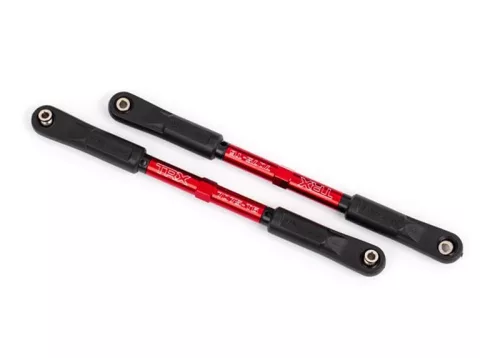 Hátsó dőlésszög állító rúd 7075-T6 alumínium piros 144mm (2 db) TRAXXAS Sledge (gömbfejekkel)