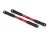 Hátsó dőlésszög állító rúd 7075-T6 alumínium piros 144mm (2 db) TRAXXAS Sledge (gömbfejekkel)