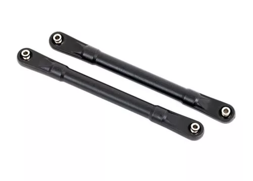 Első kerékösszetartást szabályozó rúd gömbcsuklókkal 120mm fekete (2 db) TRAXXAS Sledge