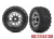 Sledgehammer BELTED gumiabroncs 3.8 felnin, fekete-króm, 17 mm (2) TRAXXAS Sledge