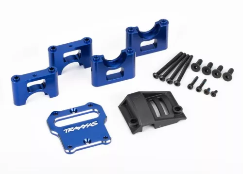 Központi differenciálmű tartó 6061-T6 alumínium kék TRAXXAS Sledge