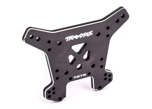Hátsó lengéscsillapító torony 7075-T6, alumínium, szürke, TRAXXAS Sledge-hez