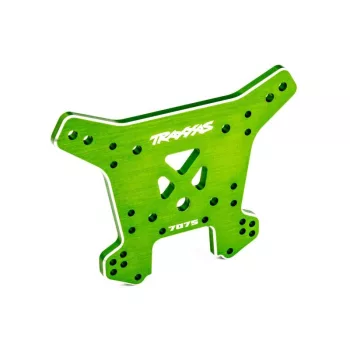   Hátsó lengéscsillapító torony 7075-T6, alumínium, zöld, TRAXXAS Sledge-hez