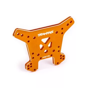   Hátsó lengéscsillapító torony 7075-T6, alumínium, narancs, TRAXXAS Sledge-hez