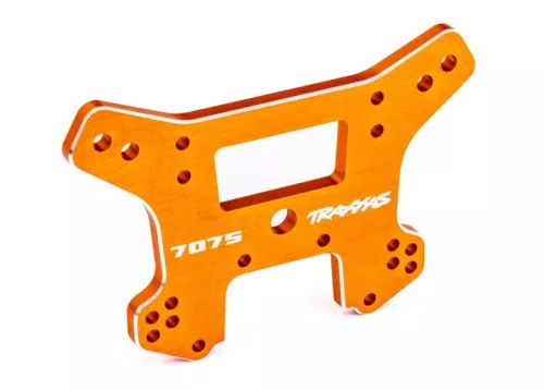 Lengéscsillapító torony 7075-T6 alumínium narancs első TRAXXAS Sledge