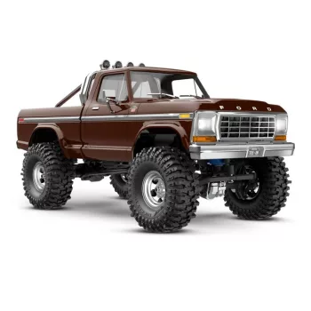   TRAXXAS TRX-4M Ford F150 4x4 "High Trial" barna 1/18 Crawler RTR, kefés motorral, akkumulátorral és USB töltővel