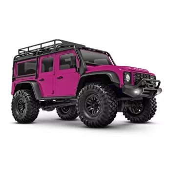 Traxxas trx-4m lr defender 4x4 rózsaszín 1/18 crawler RTR