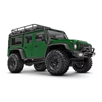   TRAXXAS TRX-4M LR DEFENDER 4X4 ZÖLD 1/18 CRAWLER RTR KEFÉS MOTORRAL, AKKUMULÁTORRAL ÉS USB TÖLTŐVEL