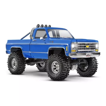   TRAXXAS TRX-4M CHEVY K10 4X4 KÉK 1/18 HIGH-TRIAL RTR KEFÉS MOTORRAL, AKKUMULÁTORRAL ÉS USB TÖLTŐVEL