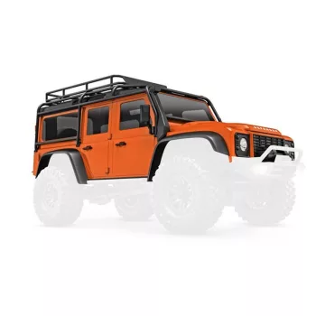 Karosszéria TRX-4M Defender narancssárga komplett