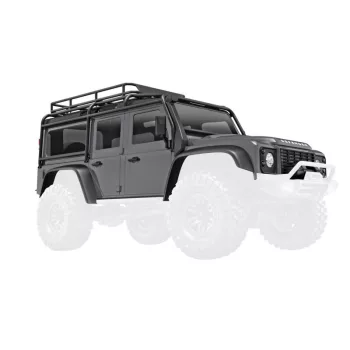 Karosszéria TRX-4M Defender ezüst komplett