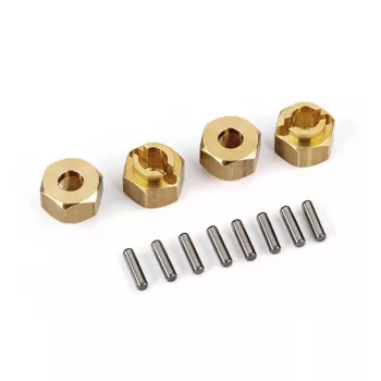 Kerék hatszög sárgaréz 7mm (egyenként 1g)