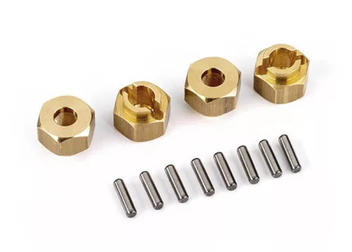 Kerék hatszög sárgaréz 7mm (egyenként 1g)