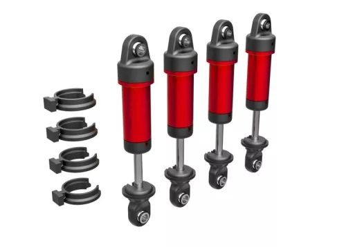 GTM Csillapító 6061-T6 Alumínium piros komplett (4)