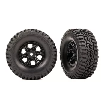   BFGoodrich MT T/A KM3 gumiabroncsok 1.0 felniken, fekete (2) TRAXXAS TRX-4M