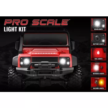 Pro Scale LED lámpakészlet TRAXXAS TRX-4M Defenderhez