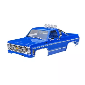 Karosszéria TRX-4M High Trail Chevy K10 kék komplett