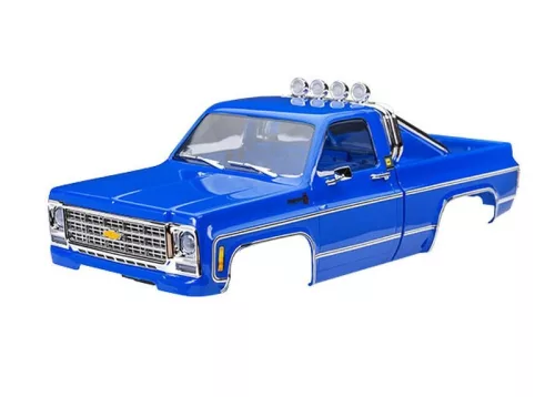 Karosszéria TRX-4M High Trail Chevy K10 kék komplett