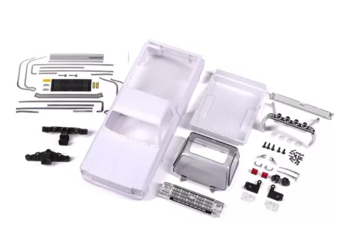 Karosszéria TRX-4M High Trail Chevy K10 fehér komplett
