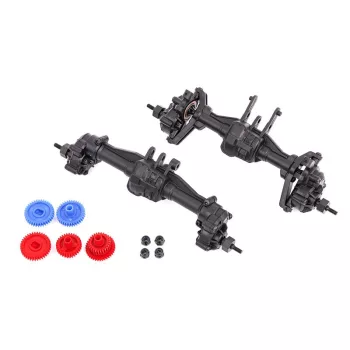   Portáltengely készlet komplett elöl/hátul TRAXXAS TRX-4M modellsorozathoz