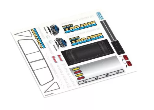 Bigfoot No. 1 matrica TRAXXAS TRX-4MT-hez