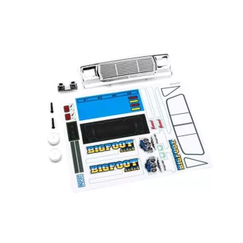 Bigfoot No. 1 karosszéria készlet TRAXXAS TRX-4MT-hez