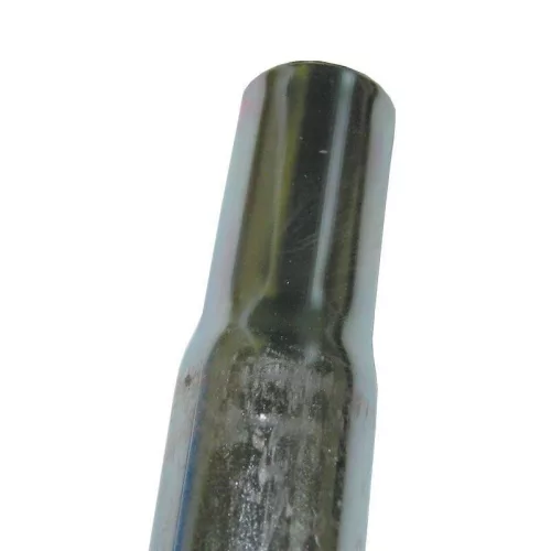 Nyeregcső acél 27,2x300mm cróm 