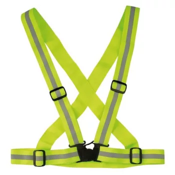 W010412 CROSS BELT fényvisszaverő pánt sárga-wowow