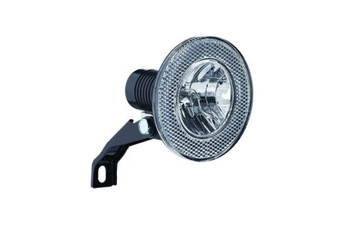 LÁMPA ELSŐ DINAMÓS HALOGÉN, BÜCHEL 10LUX 6V/2,4W (TARTÓVAL) FEKETE